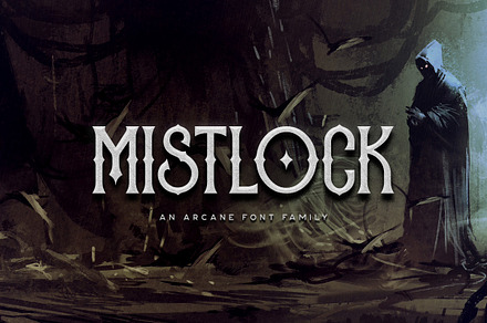 Mistlock Typeface, a Font by Tugcu Design Co.