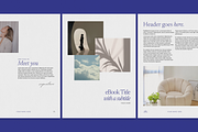 Indigo eBook Canva Templates, a Templates & Theme by Regent Parkette (Thumbnail 4 of 5)