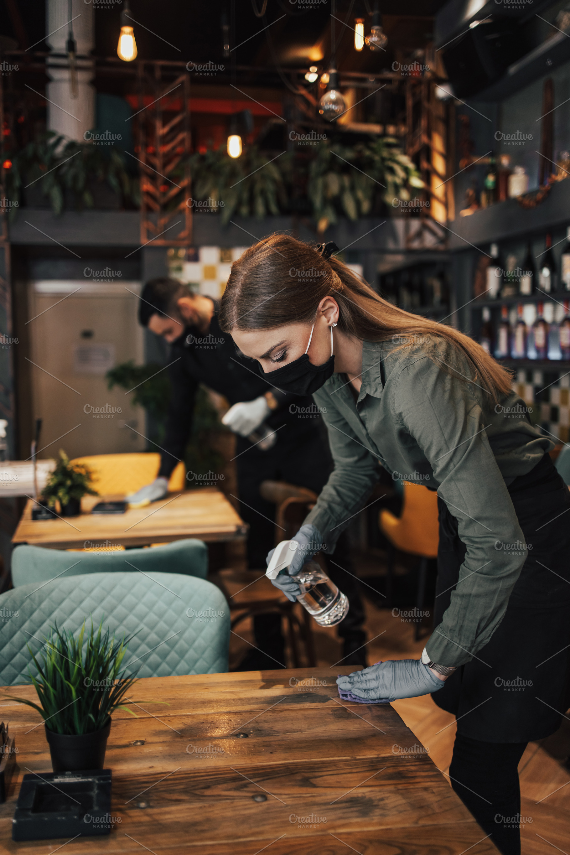 Restaurant business in Covid-19 time, a Health & Medical Photo by REDDOT Studio