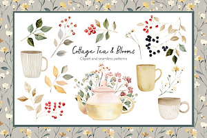 Cottage Tea & Blooms Collection