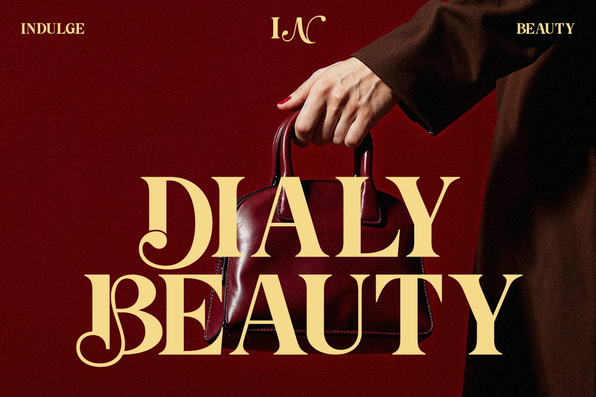 Nurencia Decorative Display Font, a Serif Font by Rasio Studio (Photo 7 of 10)