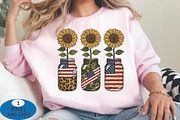 4th of July Sunflower Sublimation, a Seasonal Illustration by Daily.Designs (Thumbnail 3 of 5)