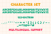 Rainbow Night is a retro groovy font, a Handwritten Font by Brown Cupple (Thumbnail 5 of 6)