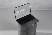 MacBook Air Mockup PSD, a Mac Mockup by Feel This (Thumbnail 2 of 2)