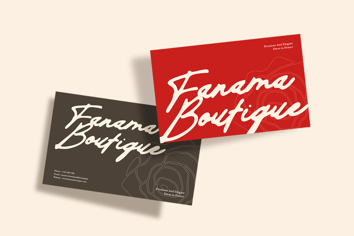 Organic Gardenia - Old Handwritten, a Handwritten Font by Mahesans Co (Photo 7 of 10)