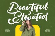 Bumble Ritual Bold Handwritten Font, a Script Font by Letterena Studios Script (Thumbnail 8 of 20)