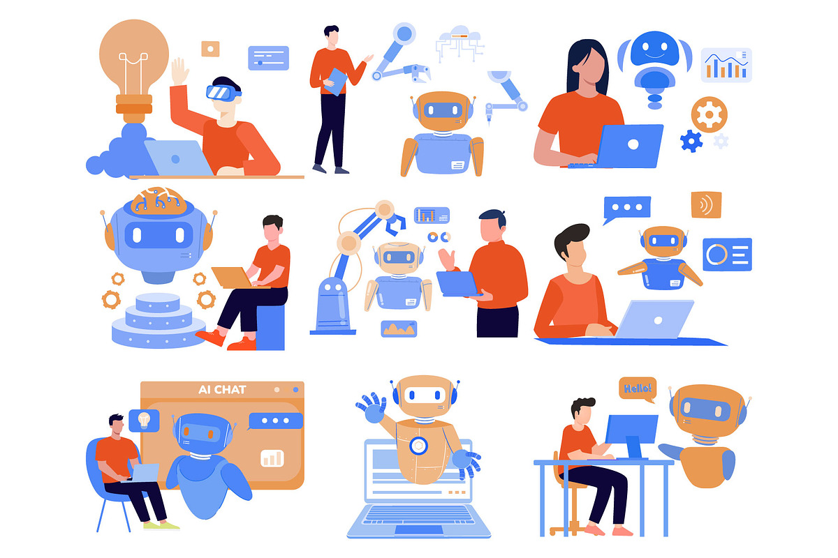 Stunning AI- Illustration, an Illustration by Vector Portal (Photo 5 of 5)