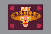 Mexican Party vector poster set., a Food Illustration by PoPaShop (Thumbnail 5 of 9)