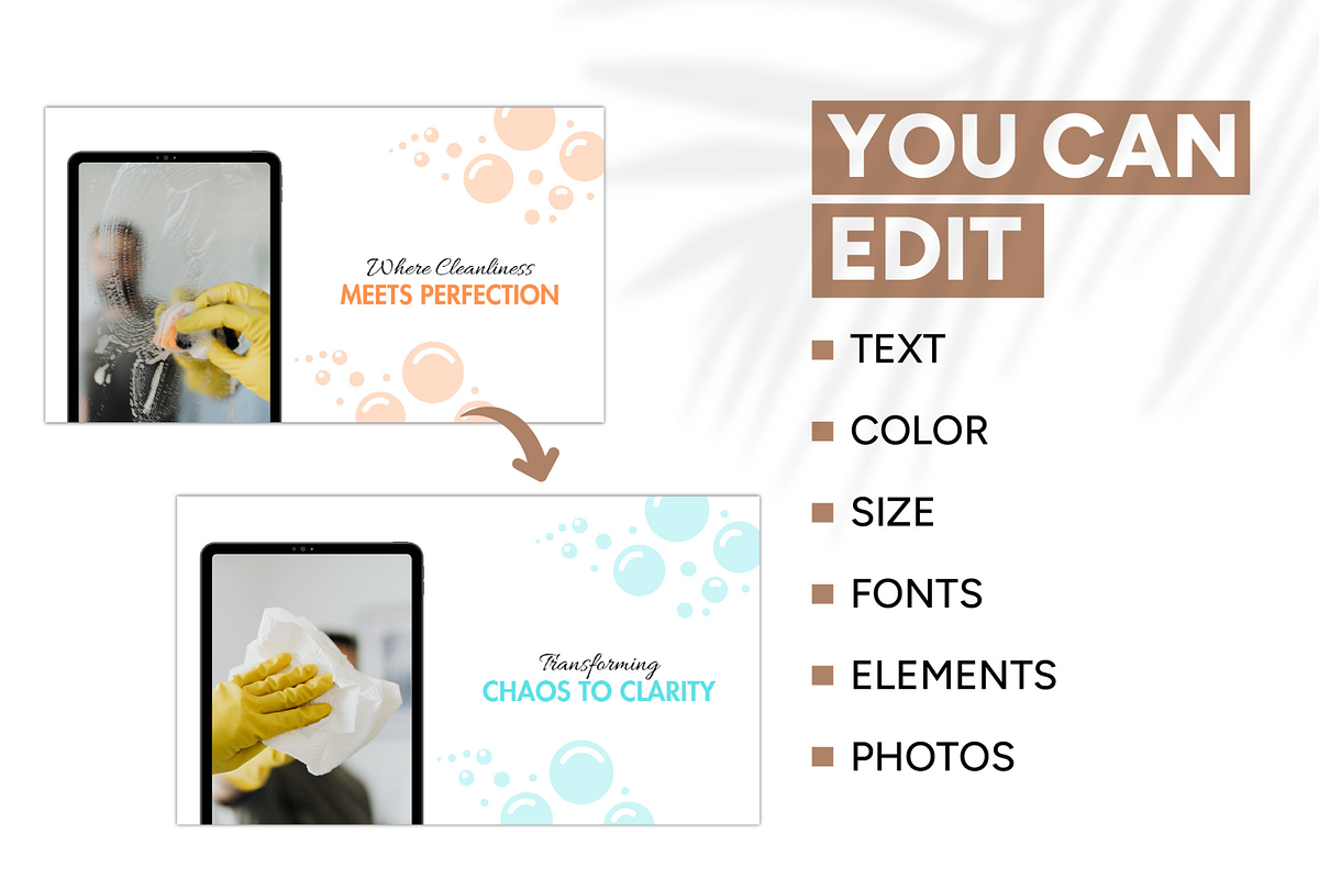 Cleaning Service Digital Bundle, a Social Media Template by Branding by Kellsey (Photo 3 of 6)