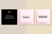 50 INSPIRING INSTAGRAM TEMPLATE, a Social Media Template by RB Boutique (Thumbnail 6 of 10)