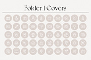 Greige Instagam Highlight Icons, a Social Media Template by Indie Grace Design (Thumbnail 2 of 7)