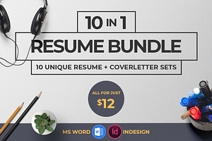 10 in 1 Resume Bundle