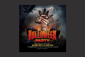 Halloween Flyer, a Flyer Template by DSGraphicDesign