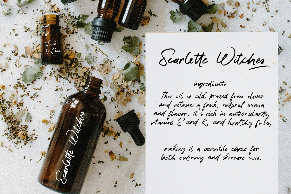 Wotteris Siottin - Handwriting, a Handwritten Font by Pinakiaa Studios (Photo 7 of 12)