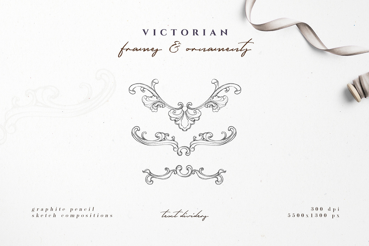 Victorian Frames & Ornaments, an Illustration by Aquarellina (Photo 13 of 27)