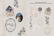 Lace Heirloom: Frames & Overlays, an Object Graphic by MayBay Studio (Thumbnail 7 of 8)