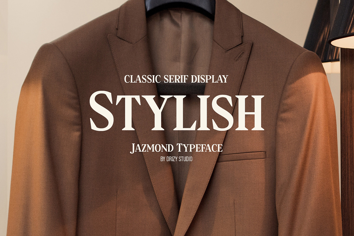 Jazmond – Classic Serif Font, a Serif Font by Drizy (Photo 2 of 10)