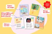 Colorful Canva Ebook Template, a Brochure Template by Kurly Creative (Thumbnail 5 of 12)