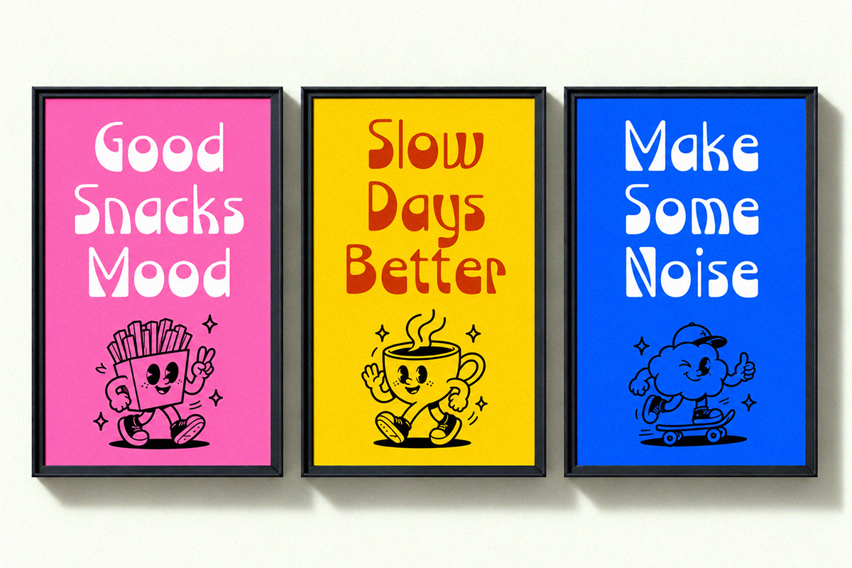 Parome - Bold Playful Sans Font, a Sans Serif Font by Say Studio (Photo 4 of 10)