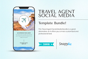 Travel Agent Social Media Bundle