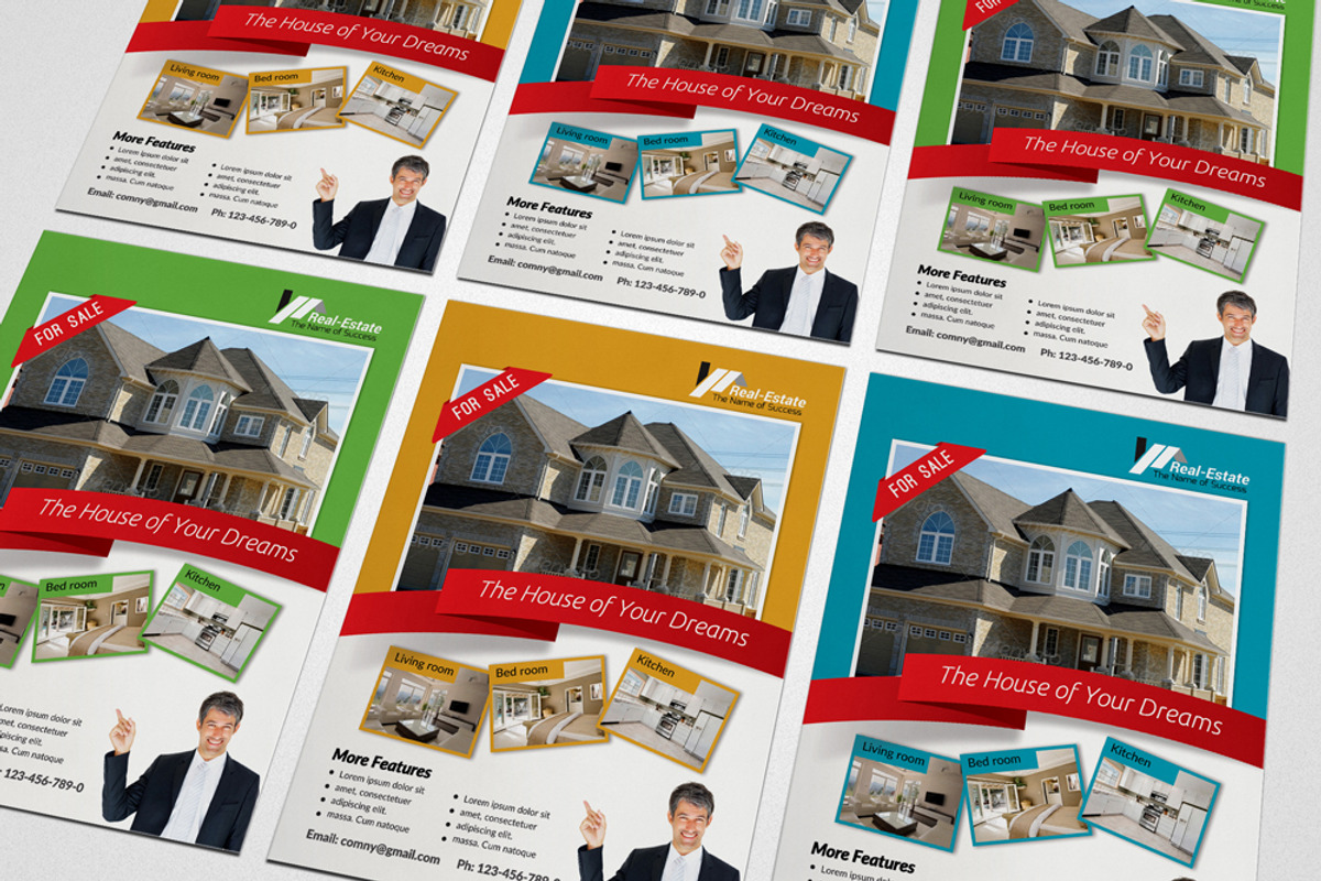 Real Estate Agency PSD Flyer, a Flyer Template by Business Flyers (Photo 4 of 4)