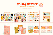 Bold & Bright Branding Starter Kit, a Branding & Logo Template by Hell Yeah Designs (Thumbnail 6 of 18)