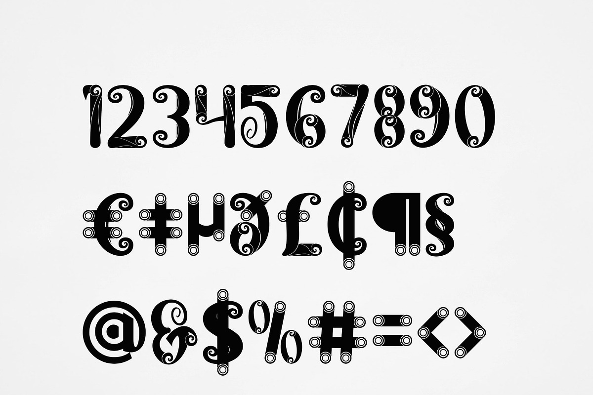 Beltelf, a Symbol Font by Canden Meutuah (Photo 5 of 6)