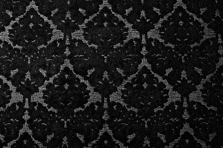 Black Damask Gothic Background