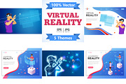 Virtual Augmented Reality Themes, an Education Illustration by TAlex (Thumbnail 1 of 6)