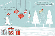 Merry Christmas - holiday kit, a Decorative Illustration by UTM Studio (Thumbnail 6 of 13)