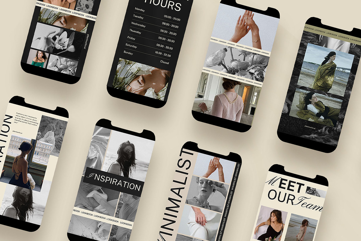Berlin Social Media Canva Templates, a Social Media Template by Amaré Creative (Photo 9 of 13)