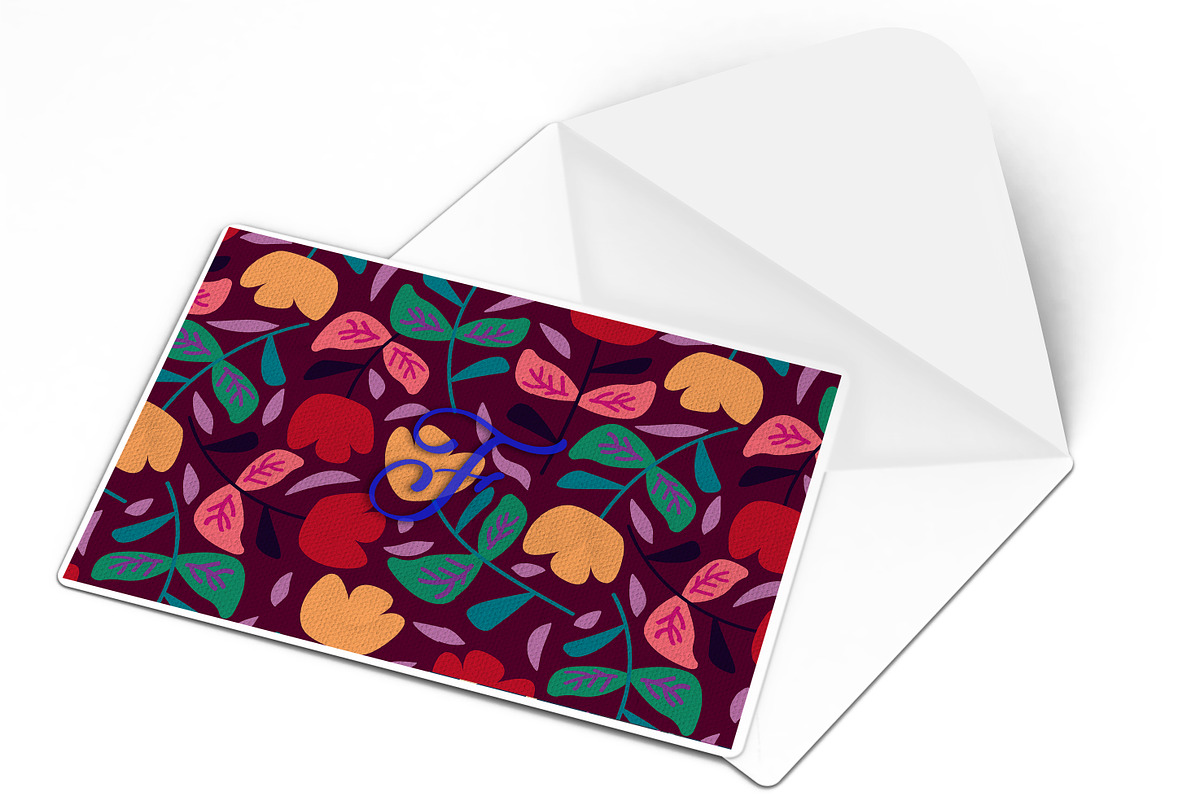 Floral Fifties Patterns, a Pattern Graphic by Anny Cecilia Walter (Photo 10 of 10)