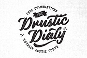 Drustic Dialy, a Font by Adam Fathony (Thumbnail 13 of 13)