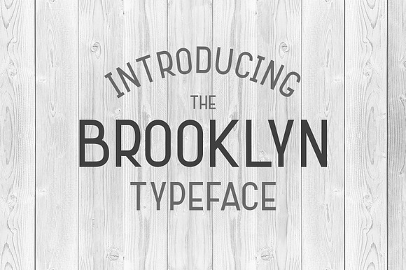 Brooklyn Typeface preview 6