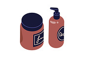 Beauty and skin care cosmetics set, a Decorative Illustration by Good Studio (Thumbnail 6 of 8)