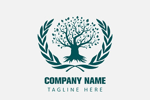 Tree logo vector illustration, a Branding & Logo Template by Toufiqul