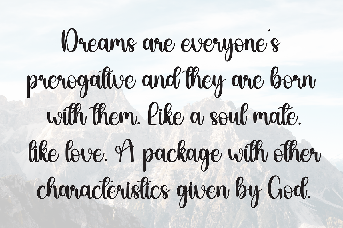 Humble | Script Font, a Handwritten Font by Scratchones (Photo 6 of 8)