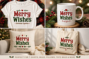Merry Wishes, a Script Font by Wow Magic (Thumbnail 2 of 5)