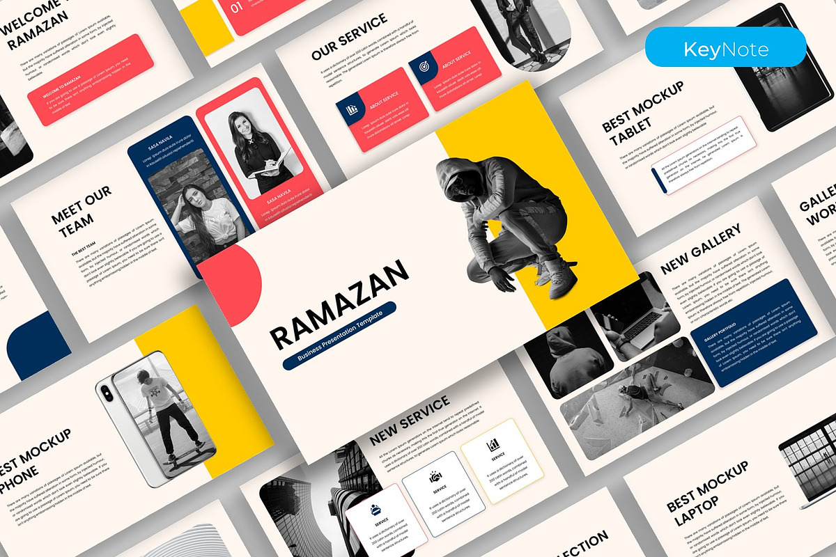 Ramazan – Business Keynote Template, a Presentation Template by kreatifreya (Photo 1 of 5)