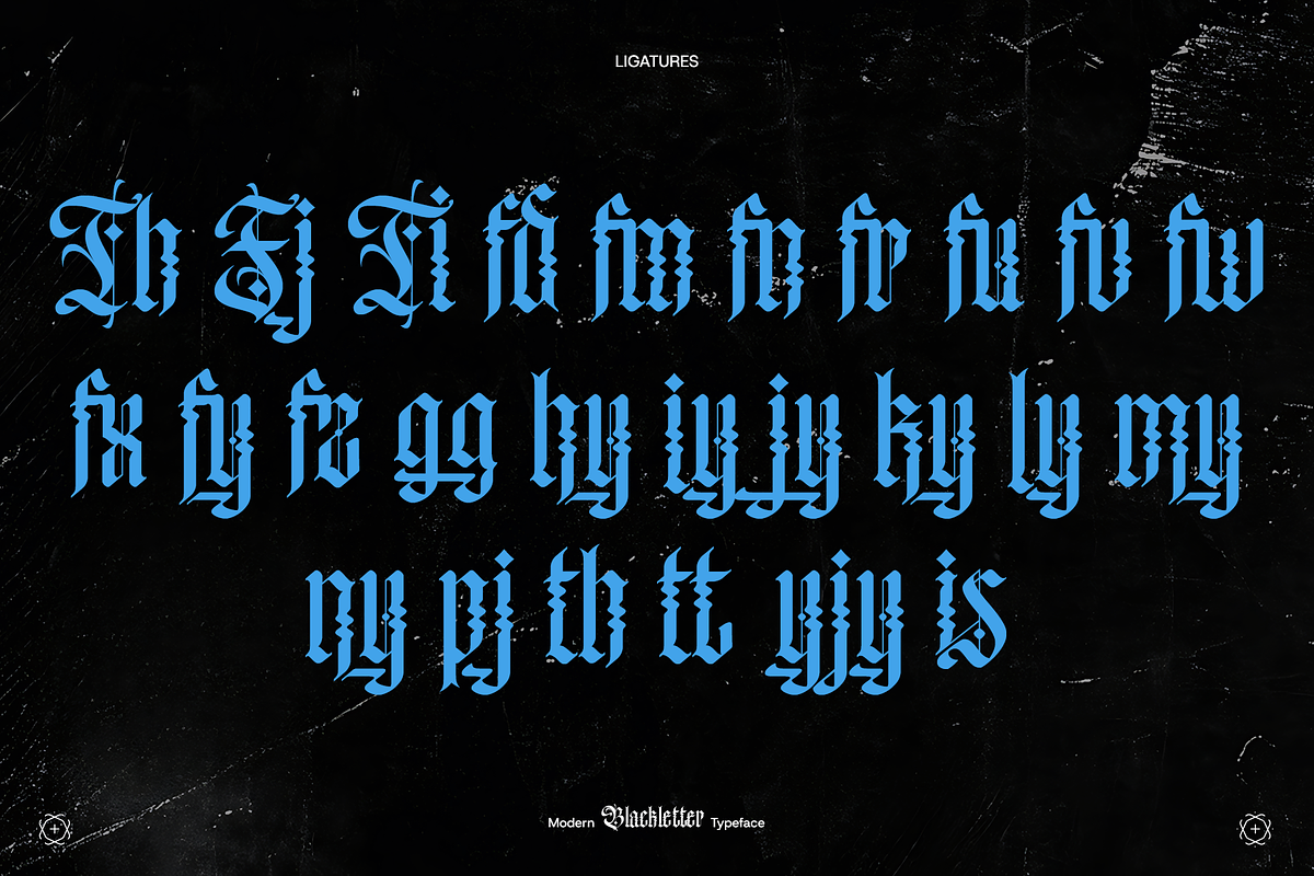 Eisenhardt - Gothic Blackletter Font, a Blackletter Font by Inviline.co (Photo 6 of 15)