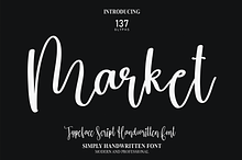 Market | Script Font