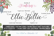 Ellie Bellie + Watercolor Kit, a Script Font by Adam Fathony (Thumbnail 3 of 12)