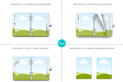 Ring Bound Planner Mockup for Canva, a Books & Magazine Mockup by Mockup Scene (Thumbnail 5 of 22)