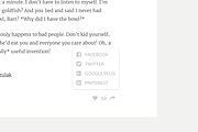 Floro Tumblr Photo Theme, a Websites & App Template by Dabu Themes (Thumbnail 4 of 9)