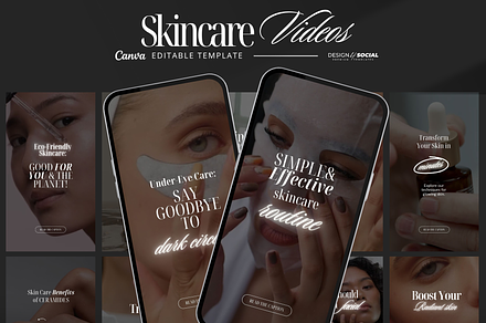 Skincare Instagram Reel Templates