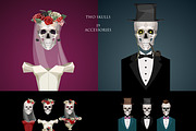 Eternal Love. Vintage low poly set, an Object Graphic by Satika (Thumbnail 2 of 10)