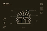 Hunting Icon Art Set, an Outline Icon by Prosymbols (Thumbnail 3 of 7)