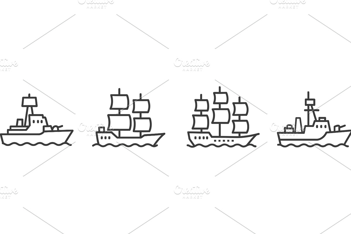 Diverse collection of vector, a Transportation Illustration by ZinetroN