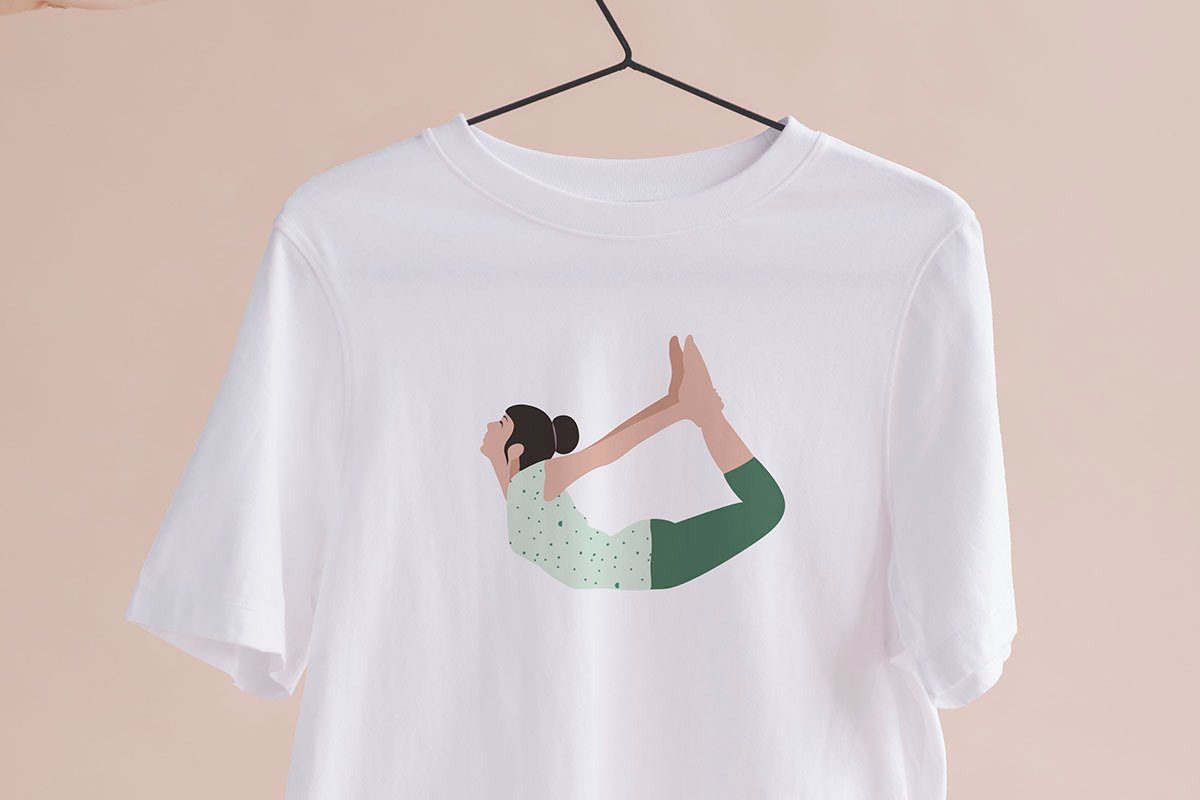 Anahata Chakra Yoga Postures, an Illustration by Sunnyfields (Photo 5 of 5)