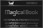 Contemplation Font, a Font by weknow (Thumbnail 1 of 5)
